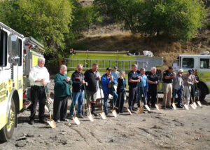 Ground breaking for construction of the John Day Fire Station
