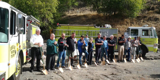 Ground breaking for construction of the John Day Fire Station